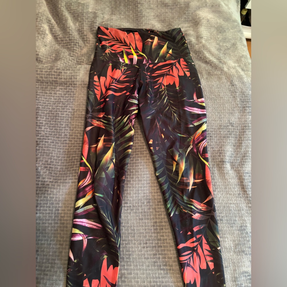 Tropical Print Leggings
